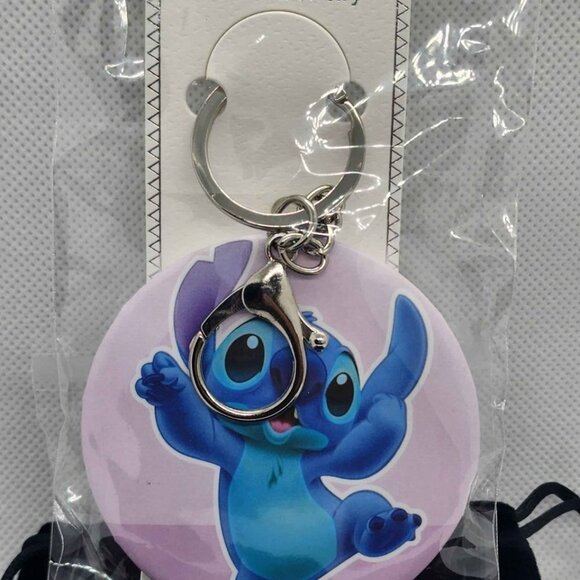 Brand New   one keychain - stitch double mirror - Picture 3 of 4